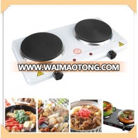 high quality hot selling GS CE ROHS CB approval 155mm+155mm plate sized 2000W induction stove